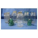 Quart Mason Jars & Other Glassware