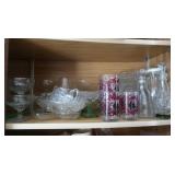 Shelf Contents-Mixed Glassware-Rocks Glasses,