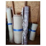 Oval Fringed Rug 65x44.5", Pink Rug 142x34"-Fair