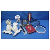 German Ceramic Wall Heads Dï¿½cor, Wall Mirrors&