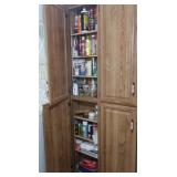 Cabinet Contents-Cleaning Supplies, Shoe Polish,