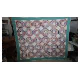 Handmade Quilt, Sm. Tears 74x62"