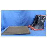 New Rubber Boots Size 10 - Boot Mat