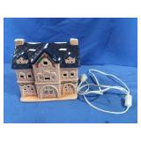 Russ Christmas House For Village (Lighted)