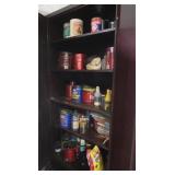 2 Door Metal Cabinet w/Shelves 35x18x72"H w/Cont.