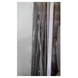 Asst. of Metal Pipes, Metal Pieces, Wood Pcs. &