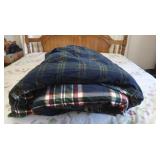 King Size Flannel Comforter, Made in Turkey