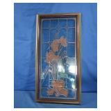 NIP Framed Stained Glass 11x23"
