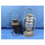 Vintage Adlake Railroad Lantern 11" &Vintage