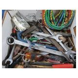 Wrenches, Screwdrivers, bungee Cords and more