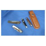 Pocket Knife Lot-Stainless, English Leather