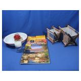 Metal Basin, Electric Knife Sharpener & More