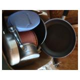 Metal Skillets, Metal Pots, Dish Drain & More