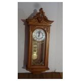 Wooden Wall Clock, Battery Operated,