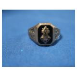 10K WVBC Ring 7 Gr. Size 11.5