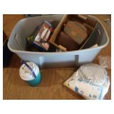 Purses, Coffee Pot, Drink Cooler, Waste Can &