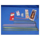 Aluminum & Plastic Knitting Needles, Crochet