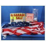 Garage Sale Kit, Garage Sale Sign, Flag & More
