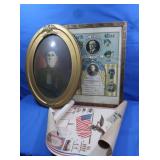 Vintage Metal & Wood Framed Pictures and more