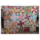 Handmade Quilt 86x71"