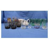 Drinking Glasses, Small Pitcher & More