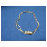 14K Opal Bracelet 2.5 Gr