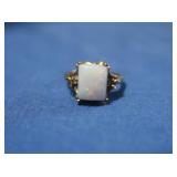 10K Opal Ring 3 Gr Size 6.5