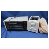 B&D Toaster Oven, Hamilton Beach Toaster-working