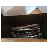 Ammo Box w/Ratchet Wrench-Sockets-Open/Box End