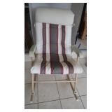 Folding Rocking Chair w/Cushion