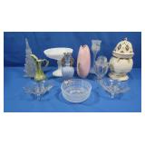 Lenox Candle/Holder-Enesco Crystal Tree-Pedestal