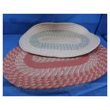 2 Braided Rugs 29x21"
