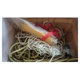 Various Ropes, Cable, Bungee Cord & More
