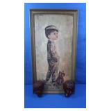 Hand Arbeit Wooden Heads Wall Dï¿½cor(Germany) &