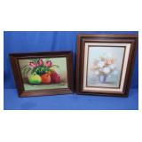 Wooden Framed Paintings/Art-Signed