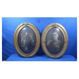 Antique Military Bubble Frame Photos Wall Art