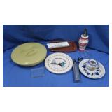 Misc Lot-Human Auditory, System Ashtray,Dishes &