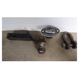 TowHitch with 2- 5/16" Ball Clevis-Hitch Cover