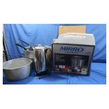 Large Stock Pots, Skillet, Coffee Pot & More