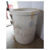 12 Gallon Crock with Handles(several Cracks)