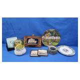 Misc & Home Dï¿½cor-Wall Plates, Glass Coasters,