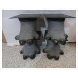 4 Hippo Feet(retro-fitted to make table)
