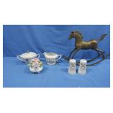 Lefton China-"50th Anniv",Sugar&Creamer,Royal