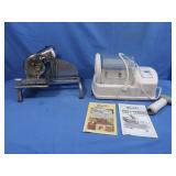 Rival Food Slicer,Counter Tumbler