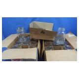 3 Cases Kerr,Ball&Arkansas Glass Jars