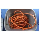 Heavy Duty Extension Cord w/18Gal Tote