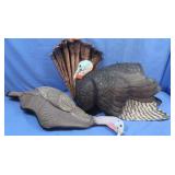 Soft Vinyl Turkey Decoys