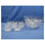 Brockway Service for 8 Punch Bowl Set