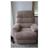 Electric Massage overstuffed Recliner, some