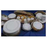 Crown Victoria -"Lovelace" Pattern China Set